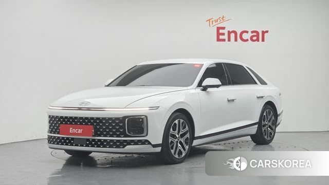 Hyundai Grandeur (GN7) 2023 Белый из Кореи