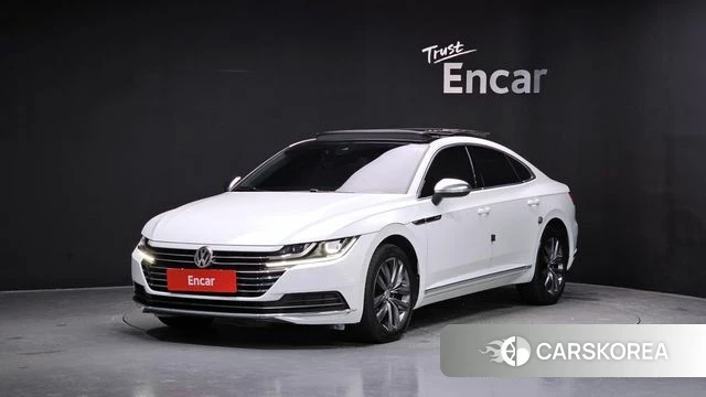 Volkswagen Arteon 2020 Белый из Кореи