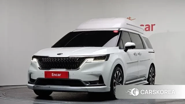 Kia Carnival 4th generation 2021 Белый из Кореи