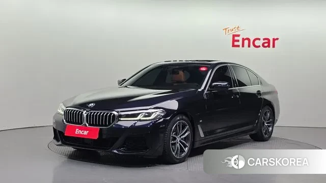 BMW 5 Series (G30) 2021 Черный из Кореи