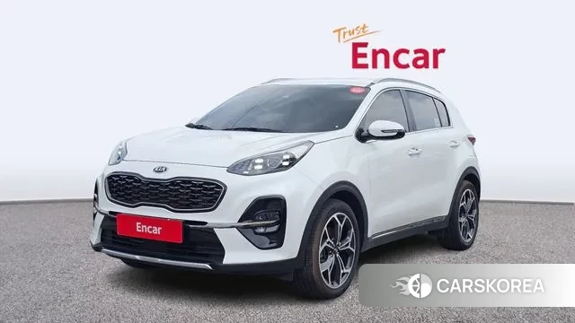 Kia Sportage The Bold 2018 Белый из Кореи