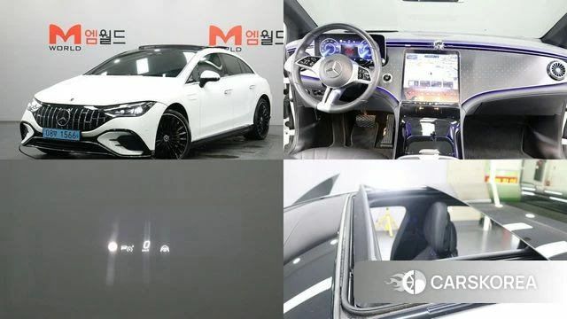 Mercedes-Benz EQE V295 2023 Белый из Кореи