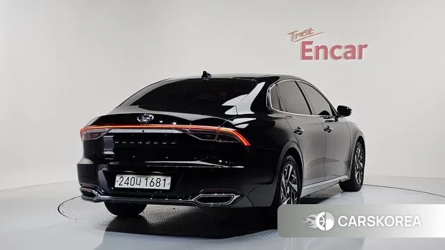 Hyundai The New Grandeur IG Hybrid 2020 Черный из Кореи