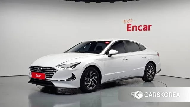 Hyundai Sonata Hybrid (DN8) 2021 Белый из Кореи