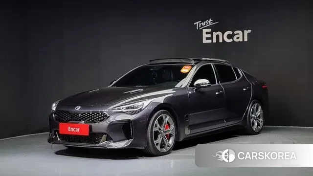Kia Stinger 2018 Серый из Кореи