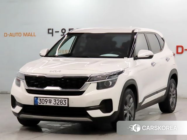 Kia Seltos 2022 Белый из Кореи