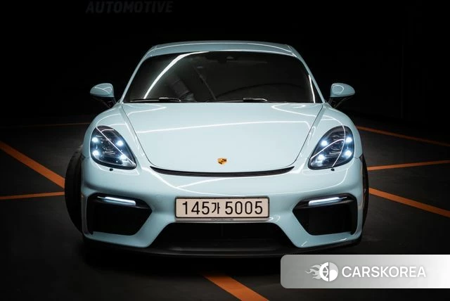 Porsche 718 Cayman 2022 Желтый из Кореи