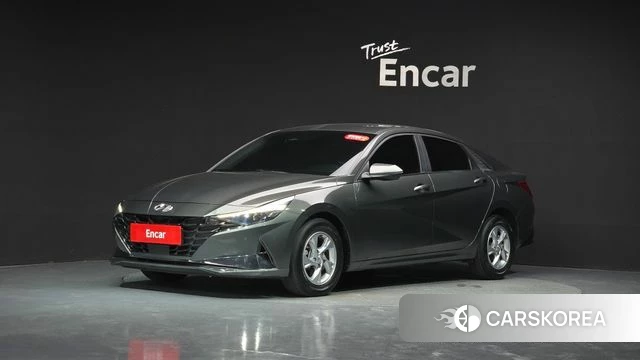 Hyundai Avante (CN7) 2021 Серый из Кореи
