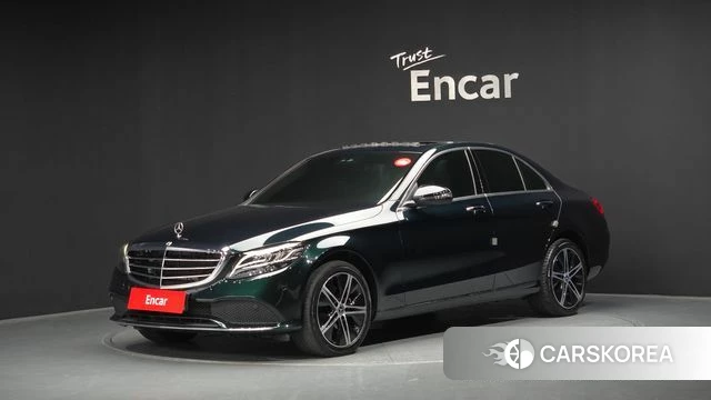 Mercedes-Benz C-Class W205 2019 Темно-зеленый из Кореи
