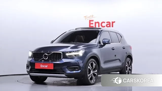 Volvo XC40 2019 Синий из Кореи