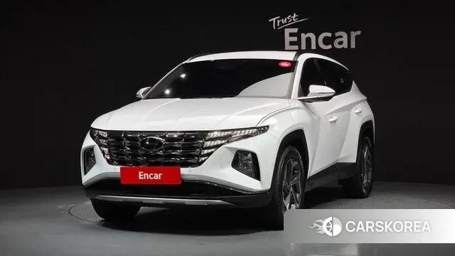 Hyundai Tucson Hybrid (NX4) 2023 Белый из Кореи