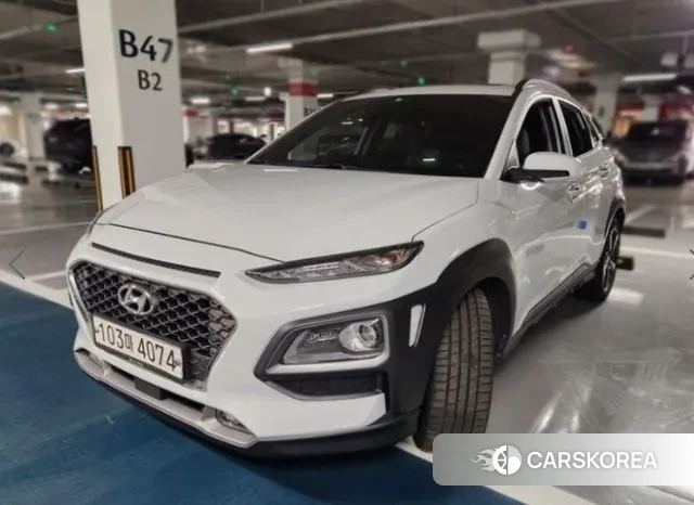 Hyundai Kona 2019 Белый из Кореи