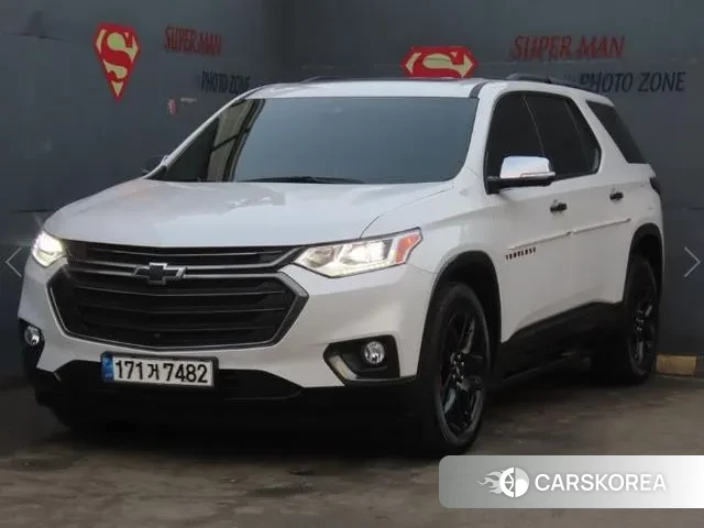 Chevrolet (GM Daewoo) Traverse 2020 Белый из Кореи