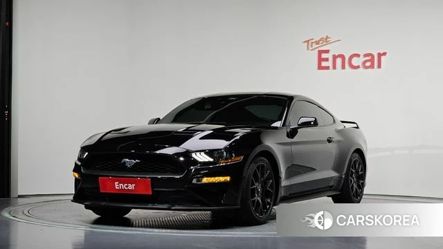 Ford Mustang 2022 Черный из Кореи