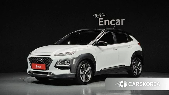 Hyundai Kona 2018 Белый из Кореи