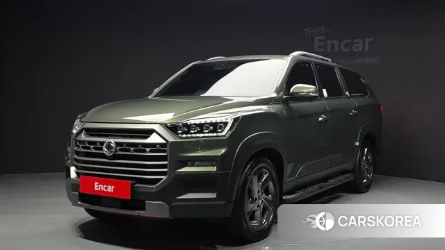 Ssangyong The New Rexton Sport 2023 Зеленый из Кореи