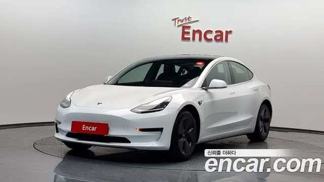 Tesla Model 3 2020 Белый из Кореи