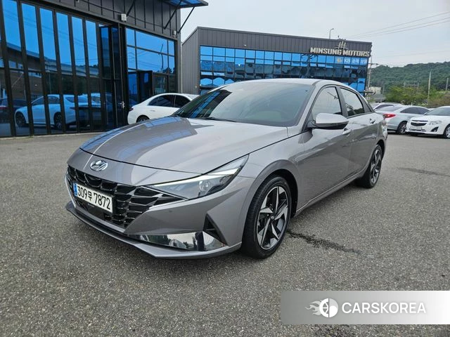 Hyundai Avante (CN7) 2020 Серый из Кореи