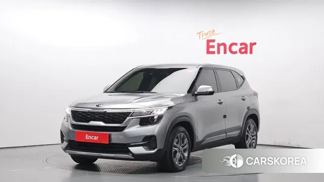 Kia Seltos 2019 Серебристо-серый из Кореи