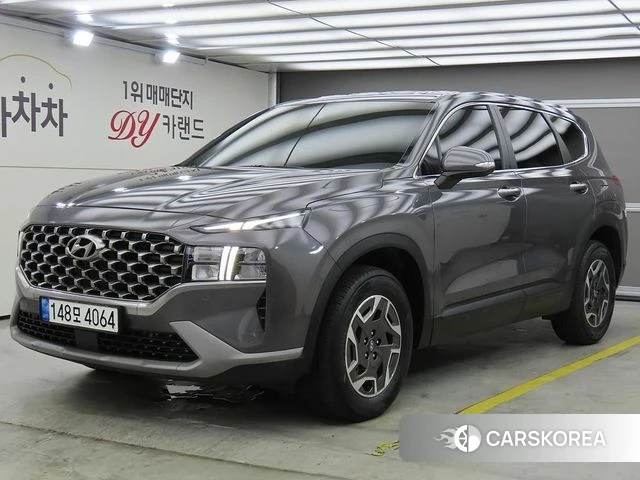 Hyundai The New Santa Fe 2022 Серый из Кореи