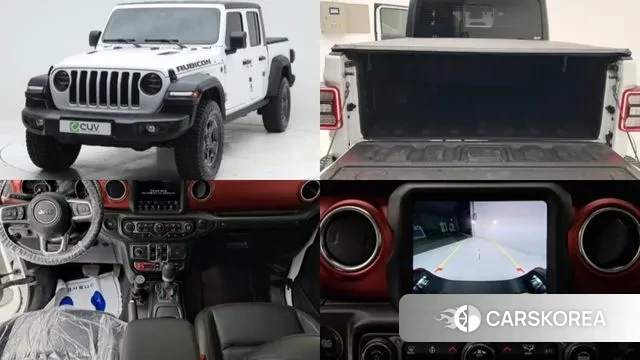 Jeep Gladiator (JT) 2022 Белый из Кореи