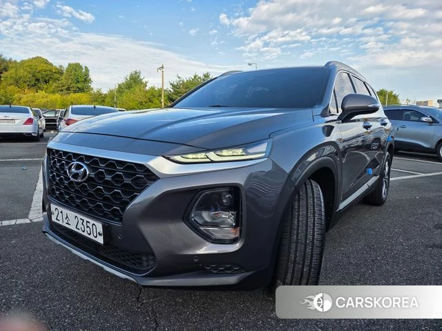Hyundai Santa Fe TM 2018 Серый из Кореи