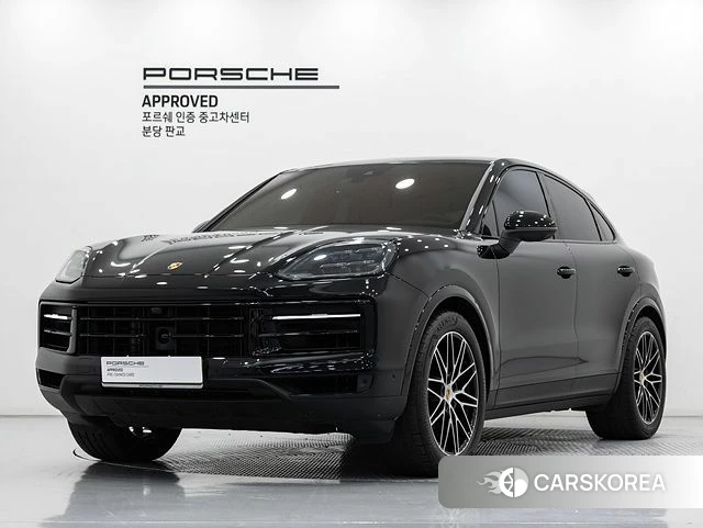 Porsche Cayenne (PO536) 2024 Черный из Кореи