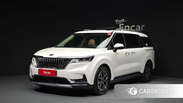 Kia Carnival 4th generation 2021 Белый из Кореи