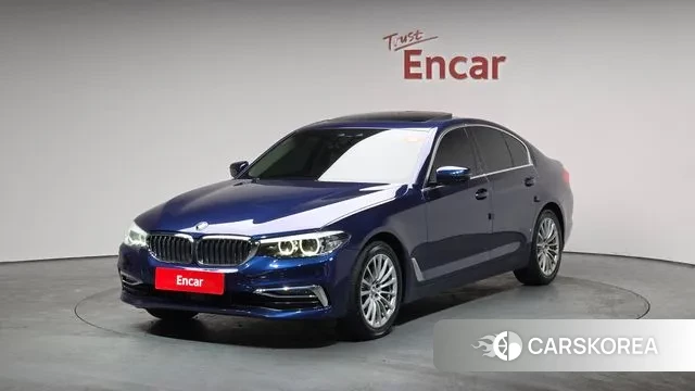 BMW 5 Series (G30) 2020 Синий из Кореи