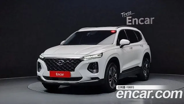 Hyundai Santa Fe TM 2018 Белый из Кореи