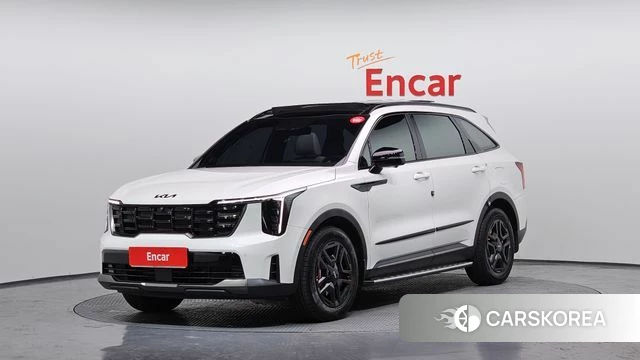 Kia The New Sorento 4th Generation 2025 Белый из Кореи