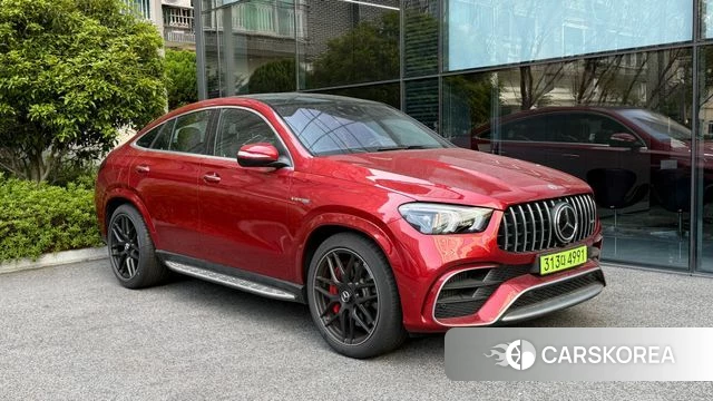Mercedes-Benz GLE-Class W167 2023 Красный из Кореи