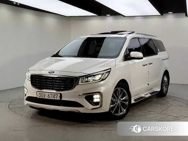 Kia The New Carnival 2018 Белый из Кореи