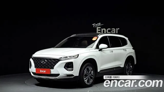 Hyundai Santa Fe TM 2018 Белый из Кореи