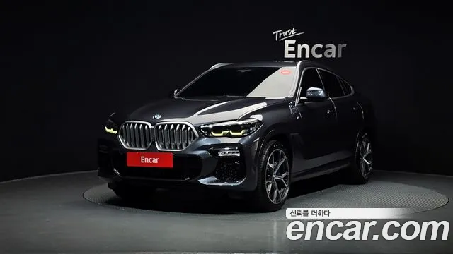 BMW X6 (G06) 2020 Серый из Кореи