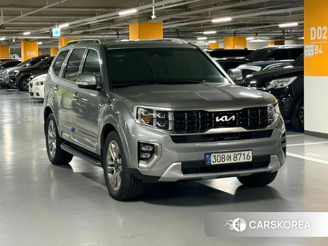 Kia Mohave Master 2022 Серебристо-серый из Кореи