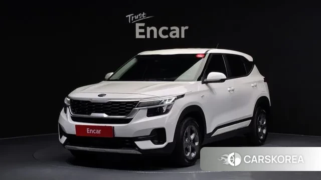 Kia Seltos 2021 Белый из Кореи