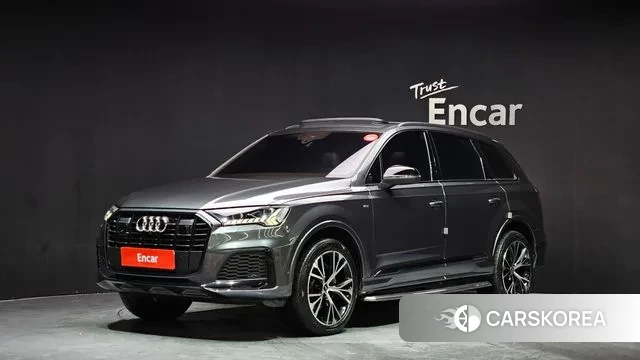 Audi Q7 (4M) 2022 Серый из Кореи