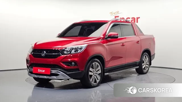 Ssangyong Rexton Sports 2018 Красный из Кореи