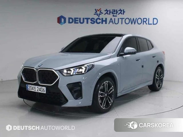 BMW X2 (U10) 2025 Небесно-голубой из Кореи