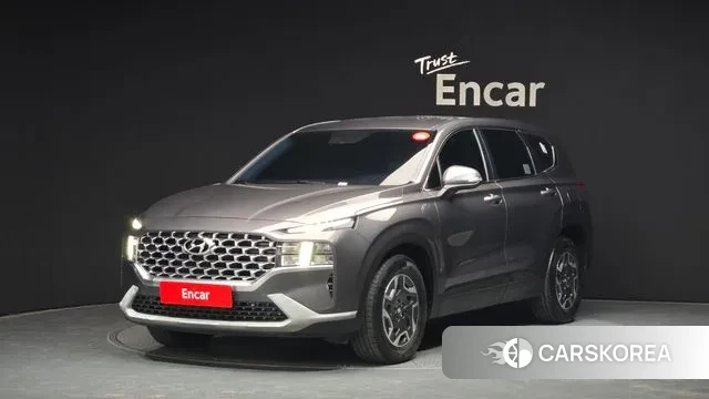 Hyundai The New Santa Fe 2021 Серый из Кореи