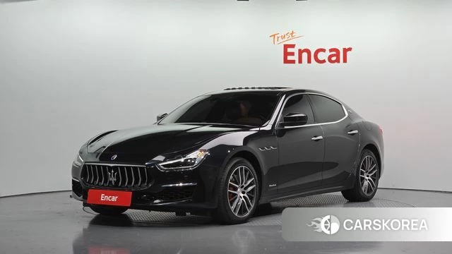 Maserati Ghibli 2019 Черный из Кореи