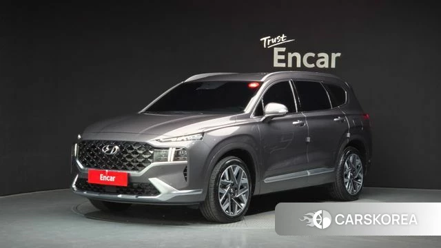 Hyundai The New Santa Fe 2021 Серый из Кореи