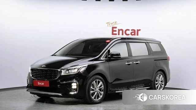 Kia The New Carnival 2018 Черный из Кореи