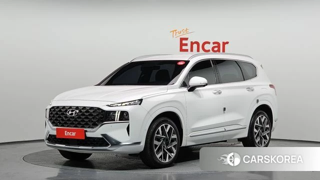 Hyundai The New Santa Fe 2021 Белый из Кореи