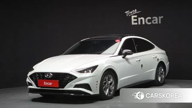 Hyundai Sonata (DN8) 2022 Белый из Кореи