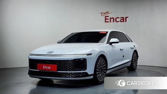 Hyundai Grandeur (GN7) 2022 Белый из Кореи