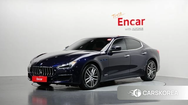 Maserati Ghibli 2021 Синий из Кореи