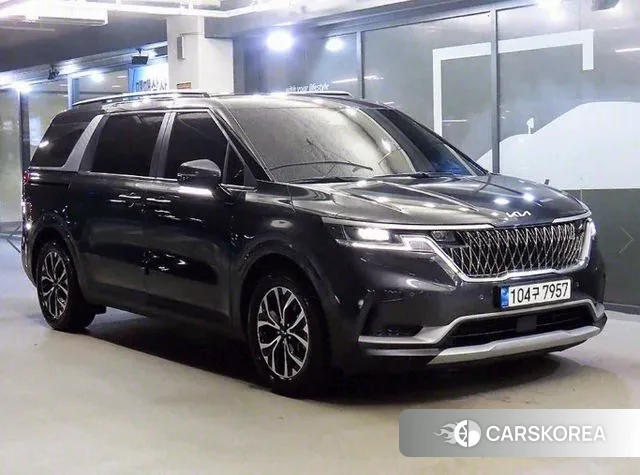 Kia Carnival 4th generation 2021 Серый из Кореи