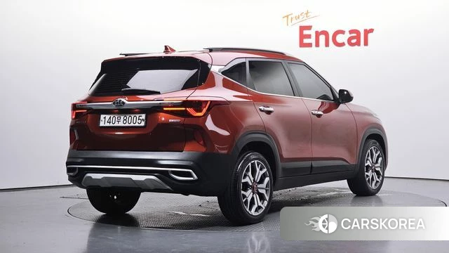 Kia Seltos 2020 Красный из Кореи